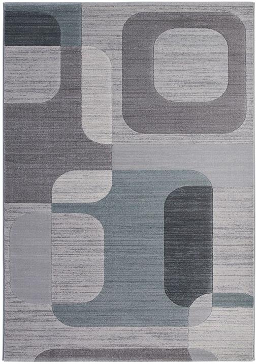 Geometric machinaal geweven tapijt | Maat: 200 × 290 cm