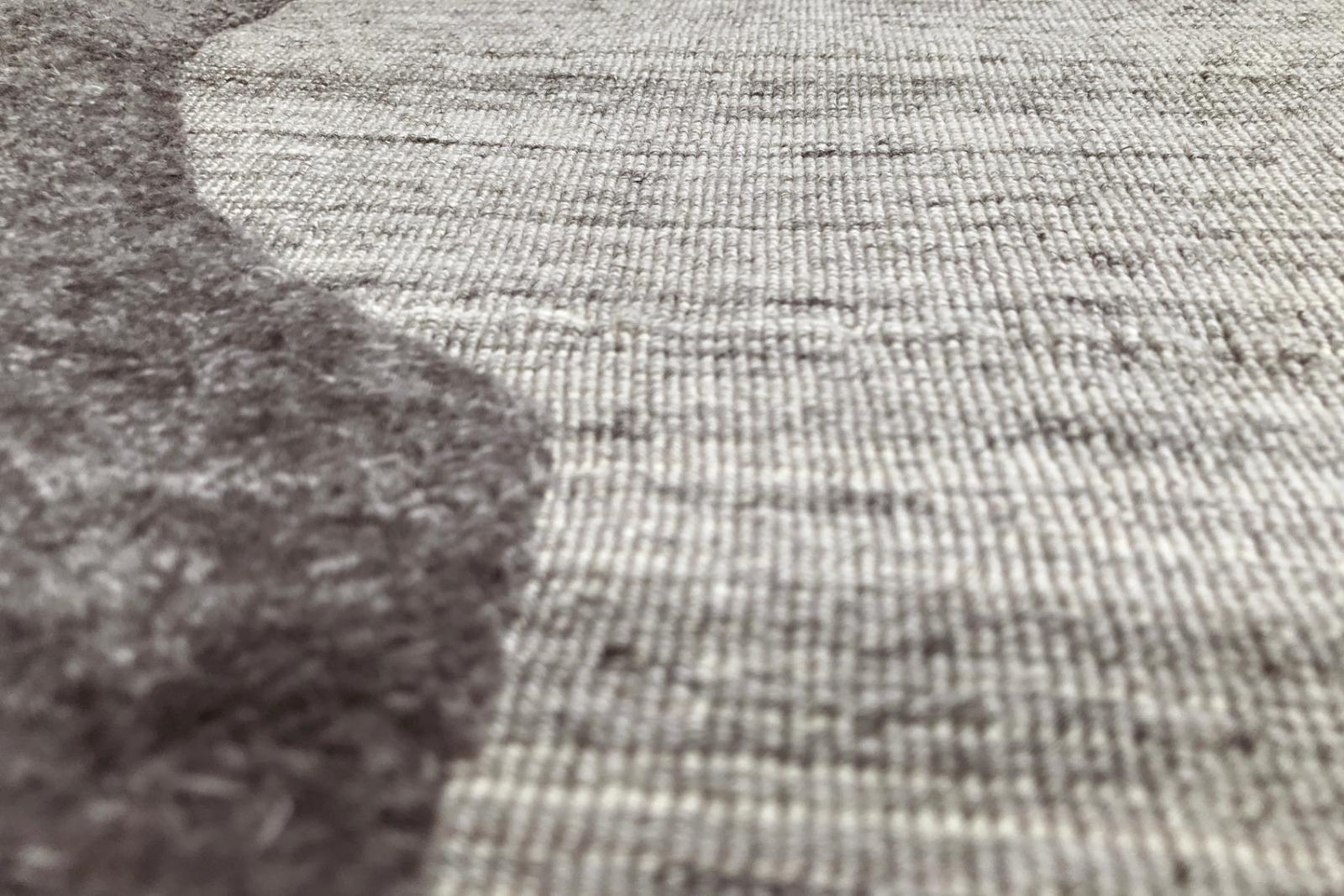 Flow 3 Feather Gray platgeweven vloerkleed | Maat: 160 × 230 cm