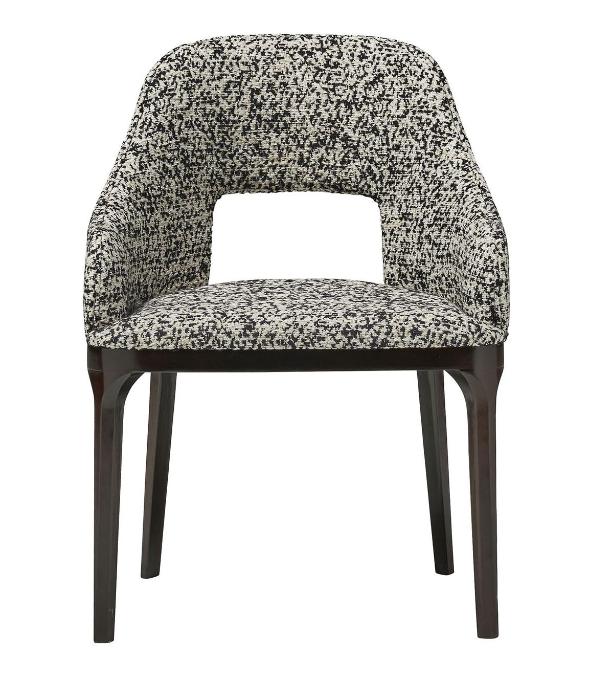 Chaise de salle à manger en frêne ébène Addison