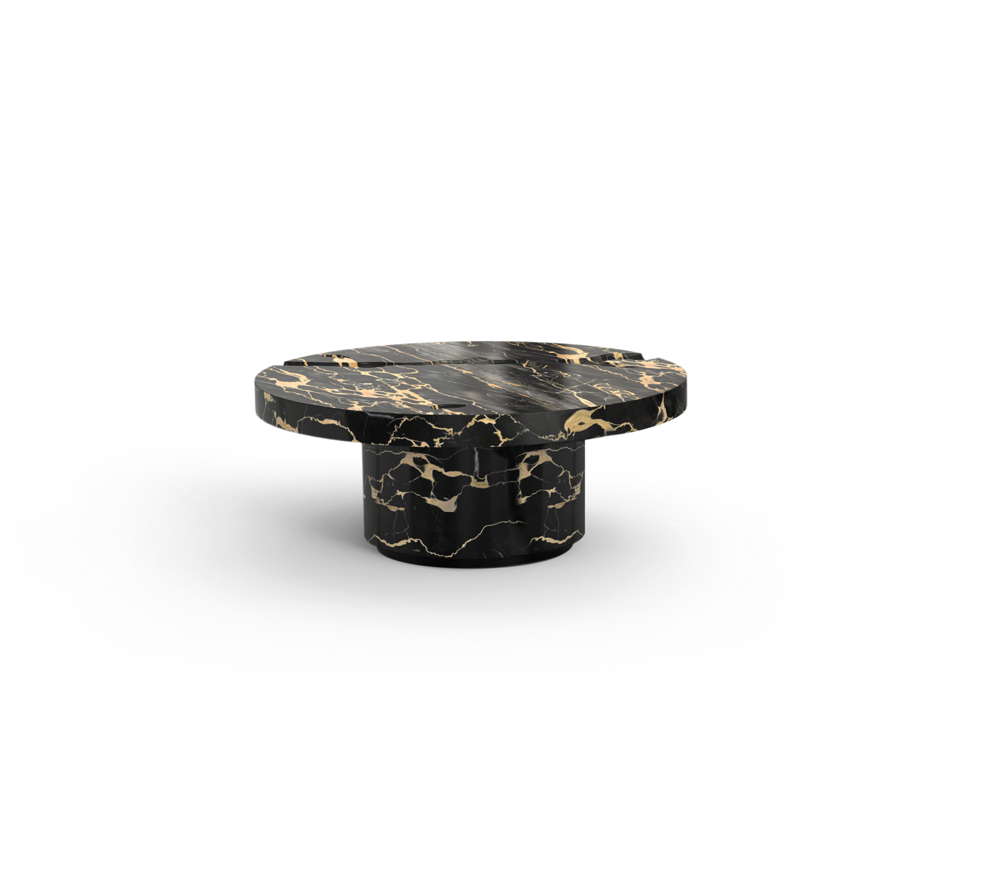 Dominion Portoro marmer 3-delige centertafelset