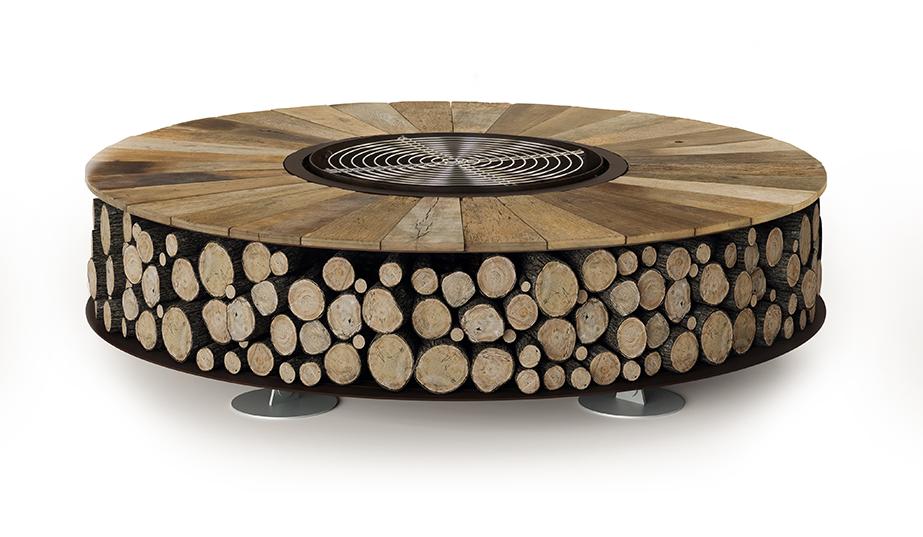 Zero houten vuurschaal | Afmetingen: Ø 300 cm