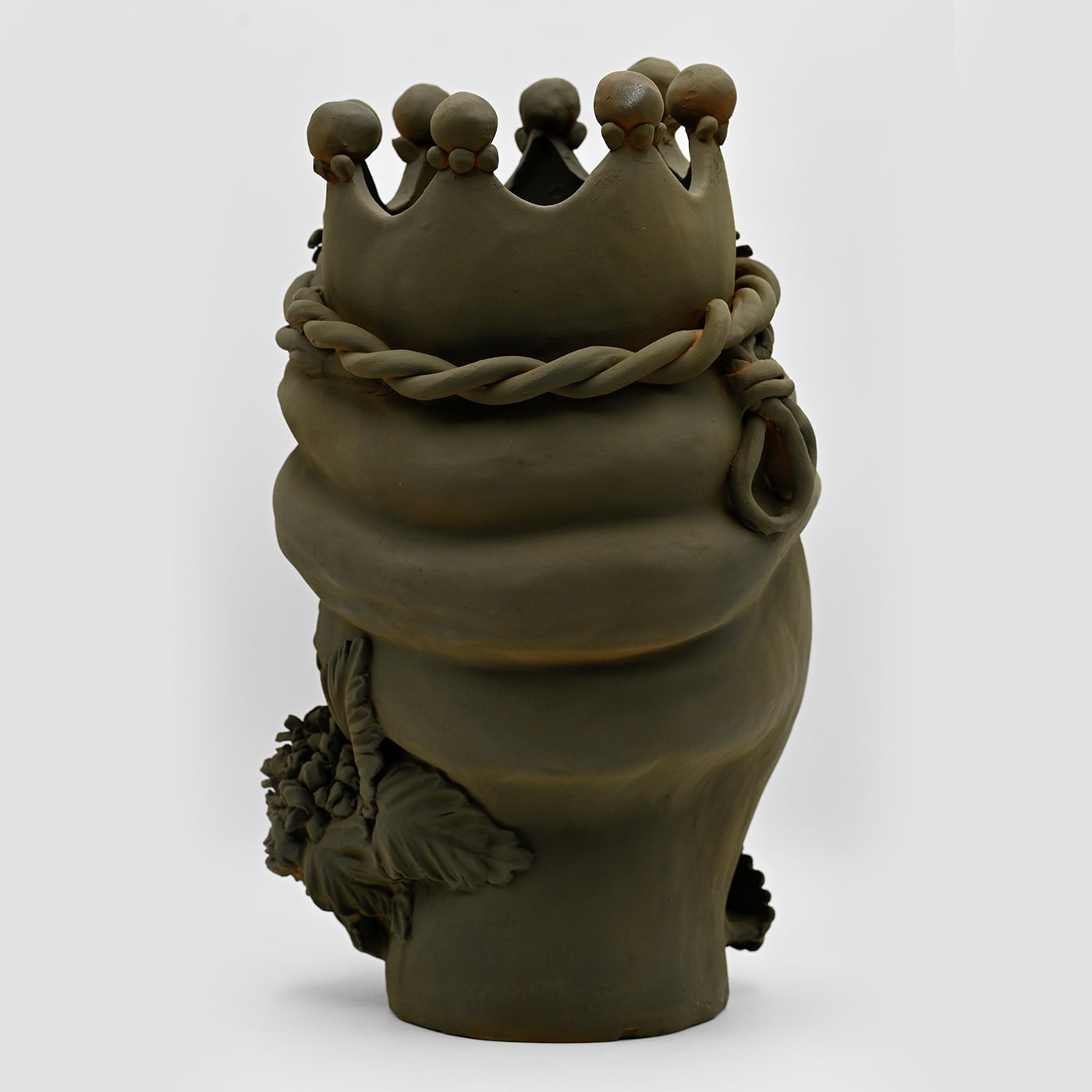 Moorkop handgemaakte sculptuur