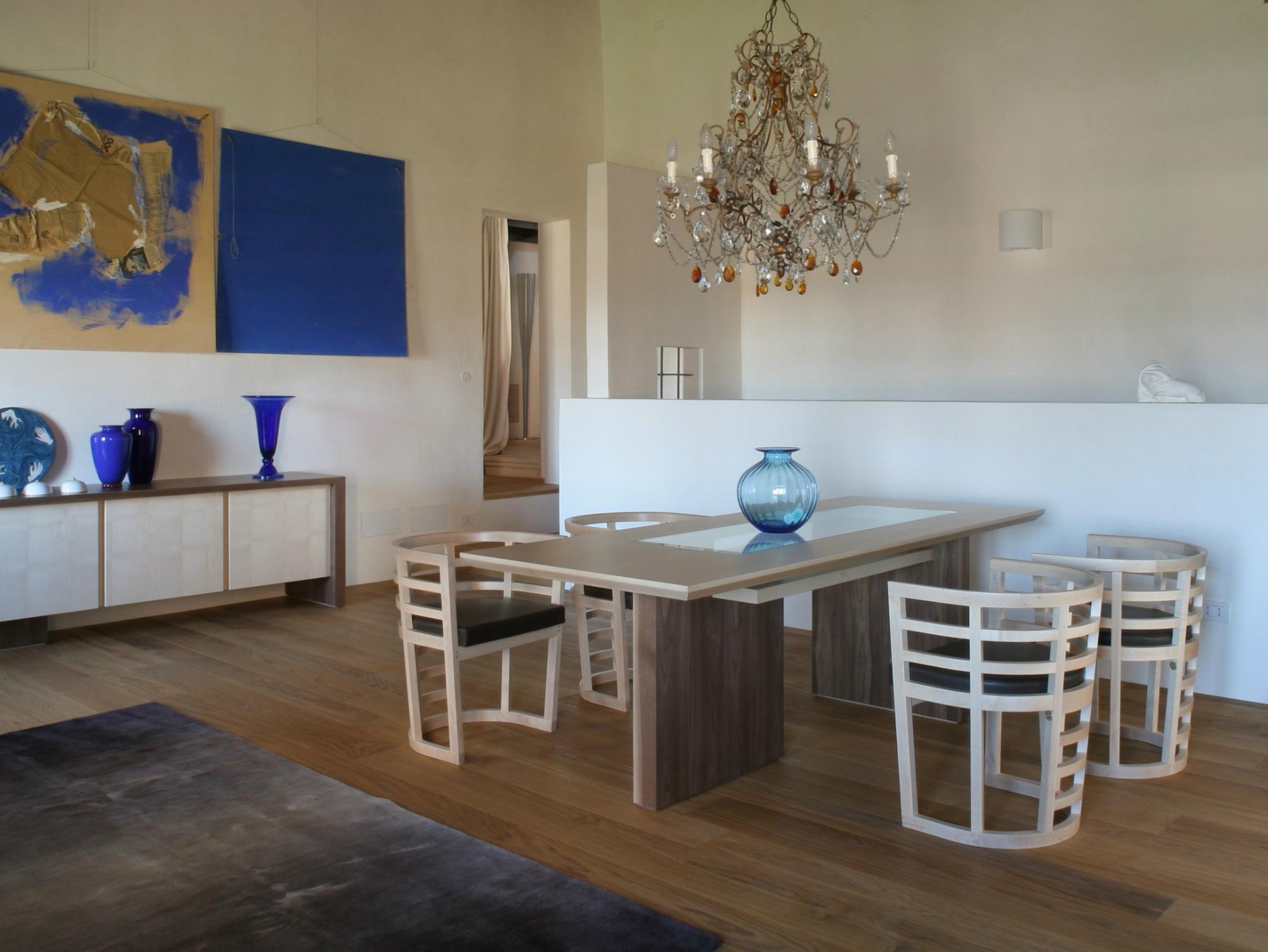 Chaise avec accoudoirs Cartesia