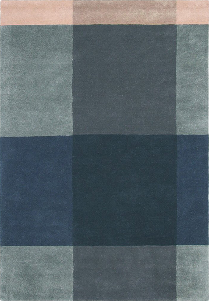 Tapis Plaid gris | Taille: 170 × 240 cm