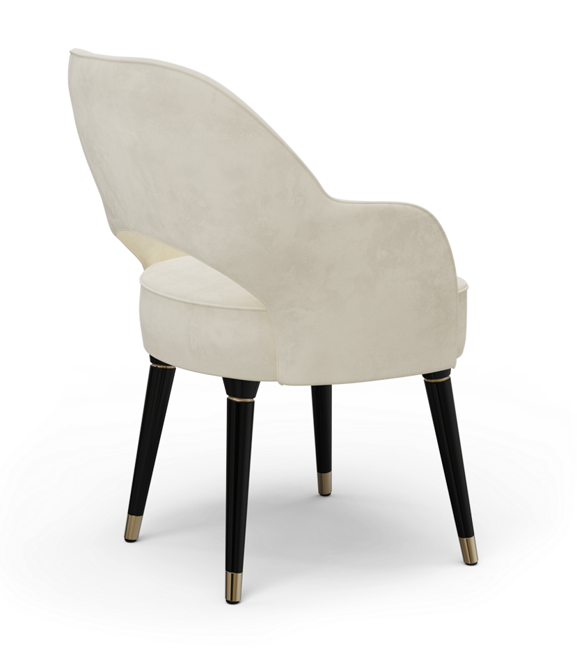 Chaise Colton avec accoudoirs