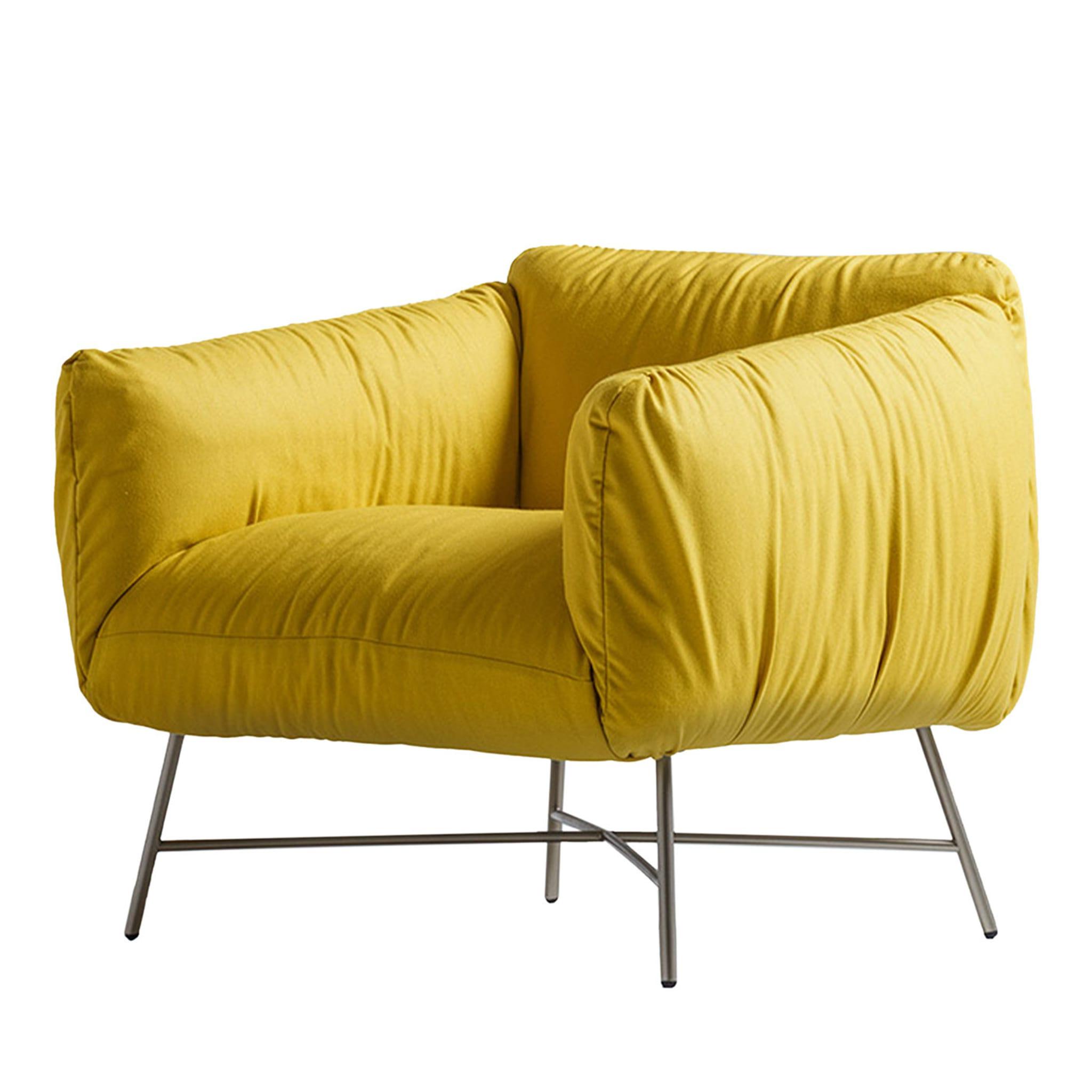 Jolie gele fauteuil