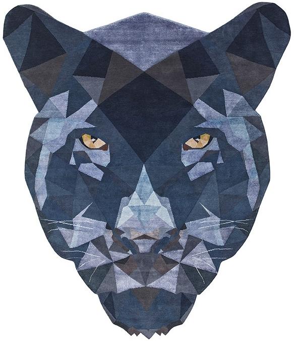 Tapis Panther édition limitée | Taille: 200 × 200 cm