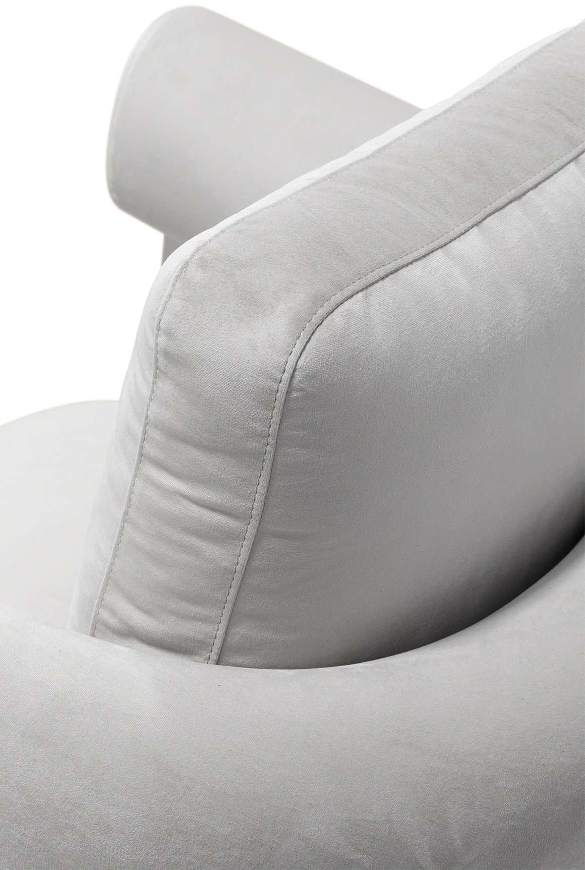 Fauteuil argenté Enigma