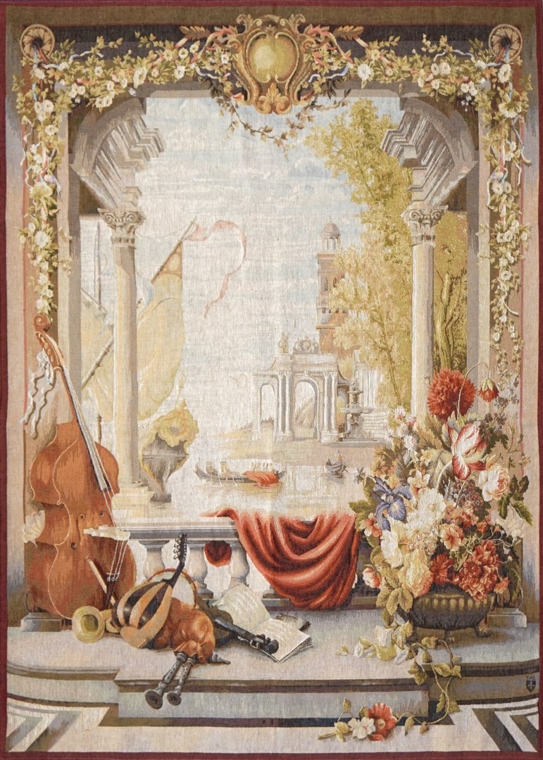 Haven van Toscane wandtapijt | Maat: 110 × 150 cm