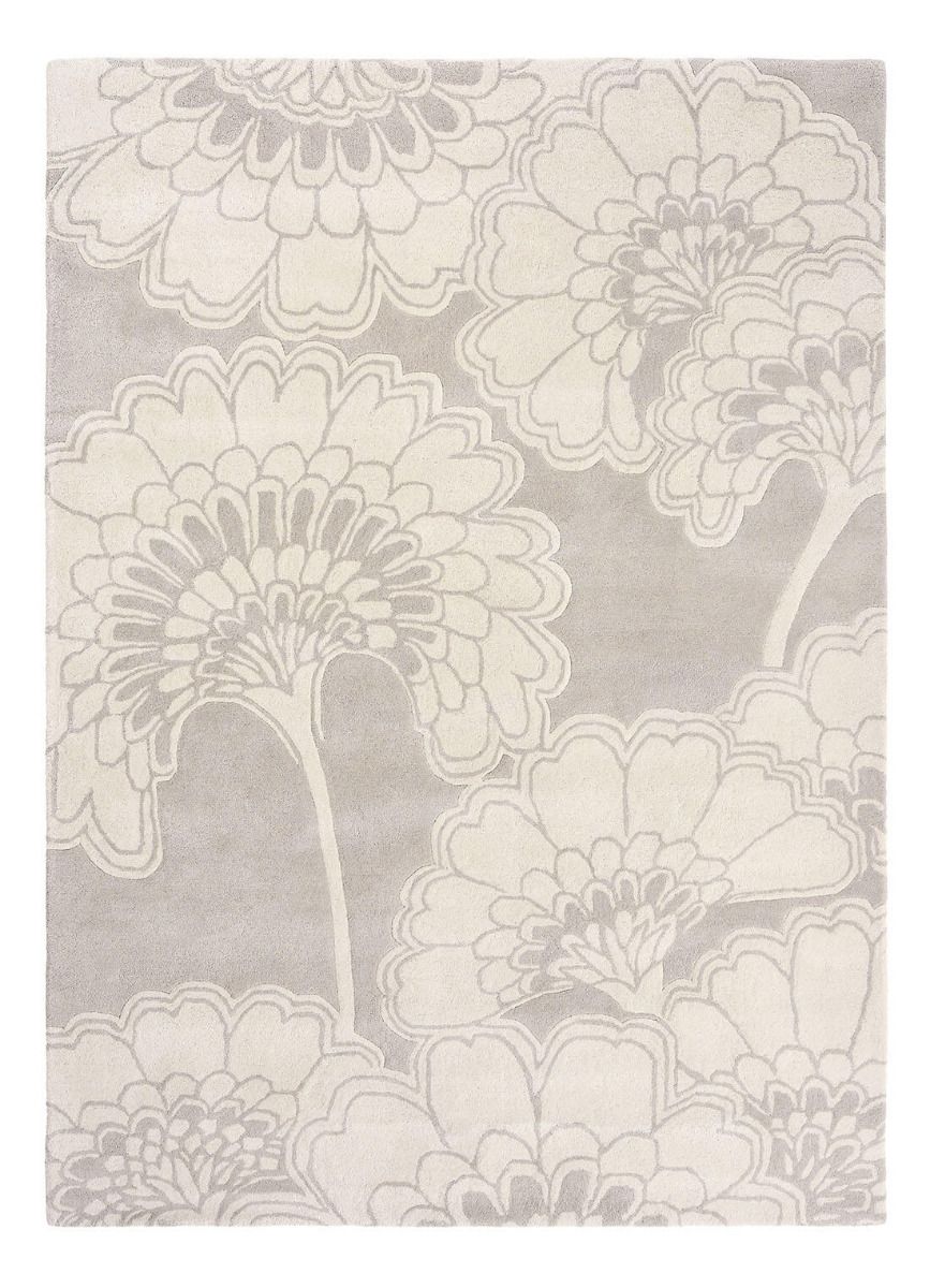 Tapis Japanese Floral huître | Taille: 170 × 240 cm