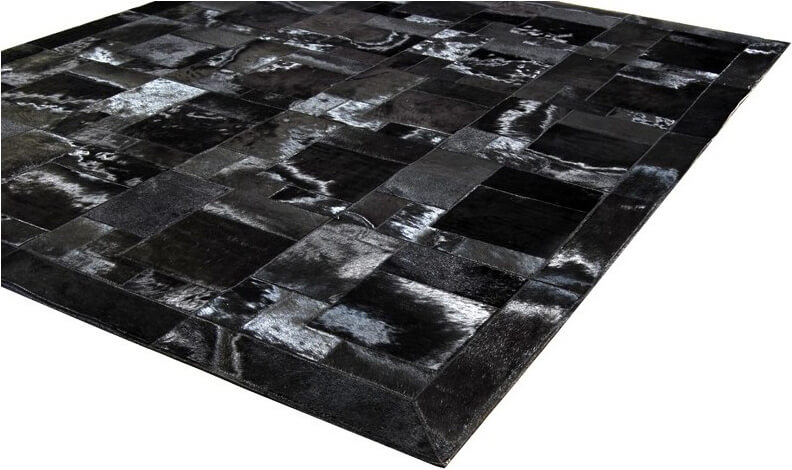 Puzzle koeienhuid tapijt | Maat: 220 × 260 cm