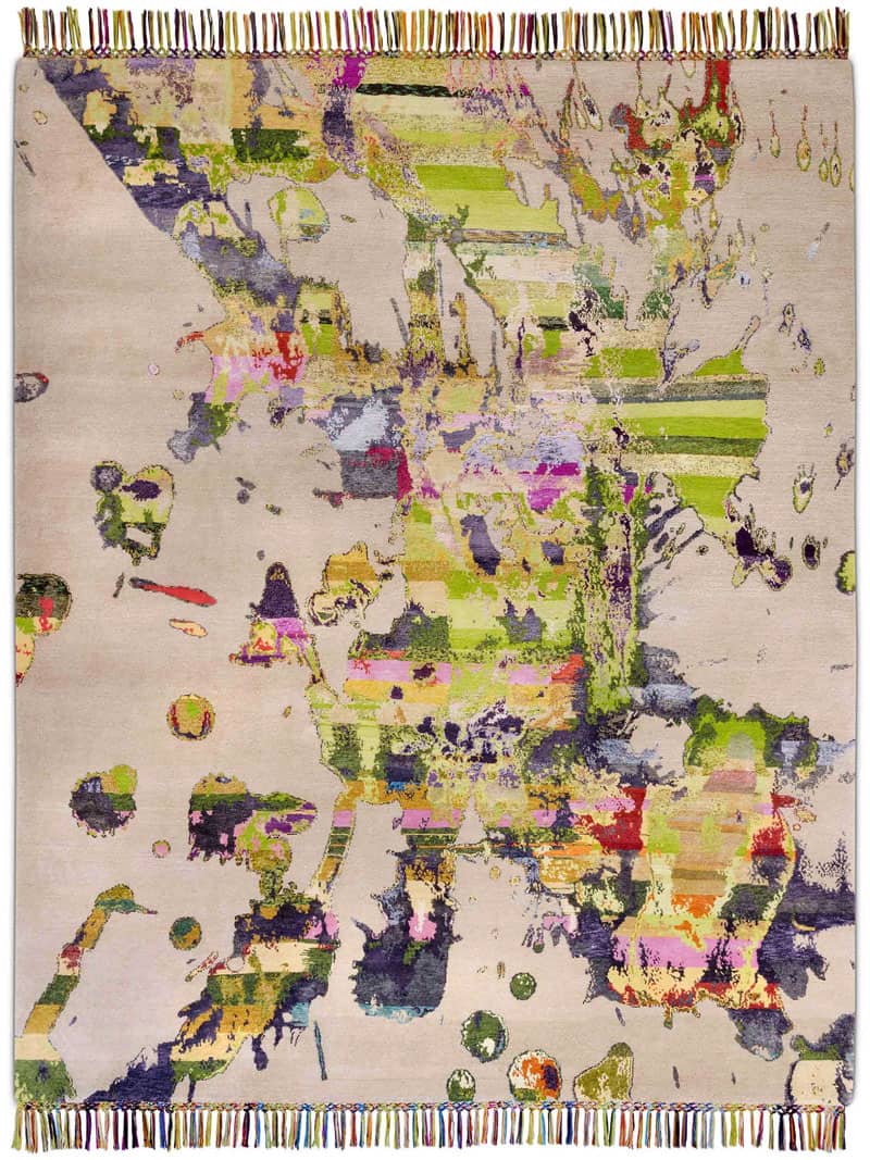 Tapis de luxe fait main Eco | Taille: 365 × 457 cm