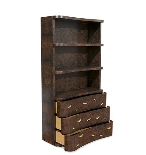 Bibliothèque en bois design