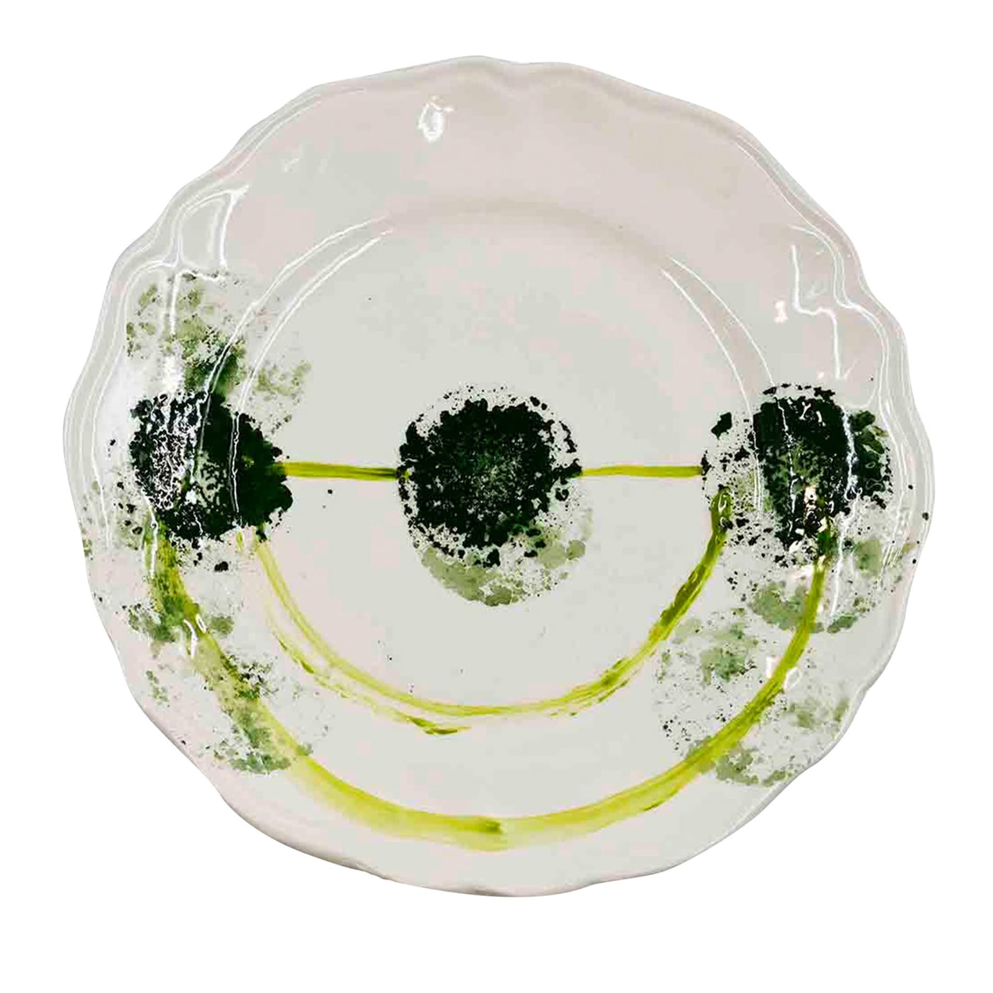 Assiette en céramique artisanale