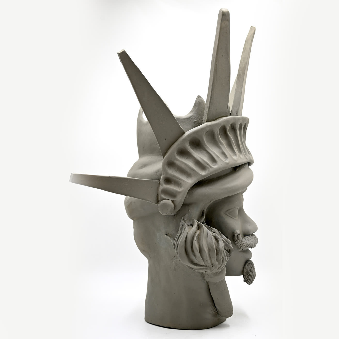 Vrije vrouw sculptuur