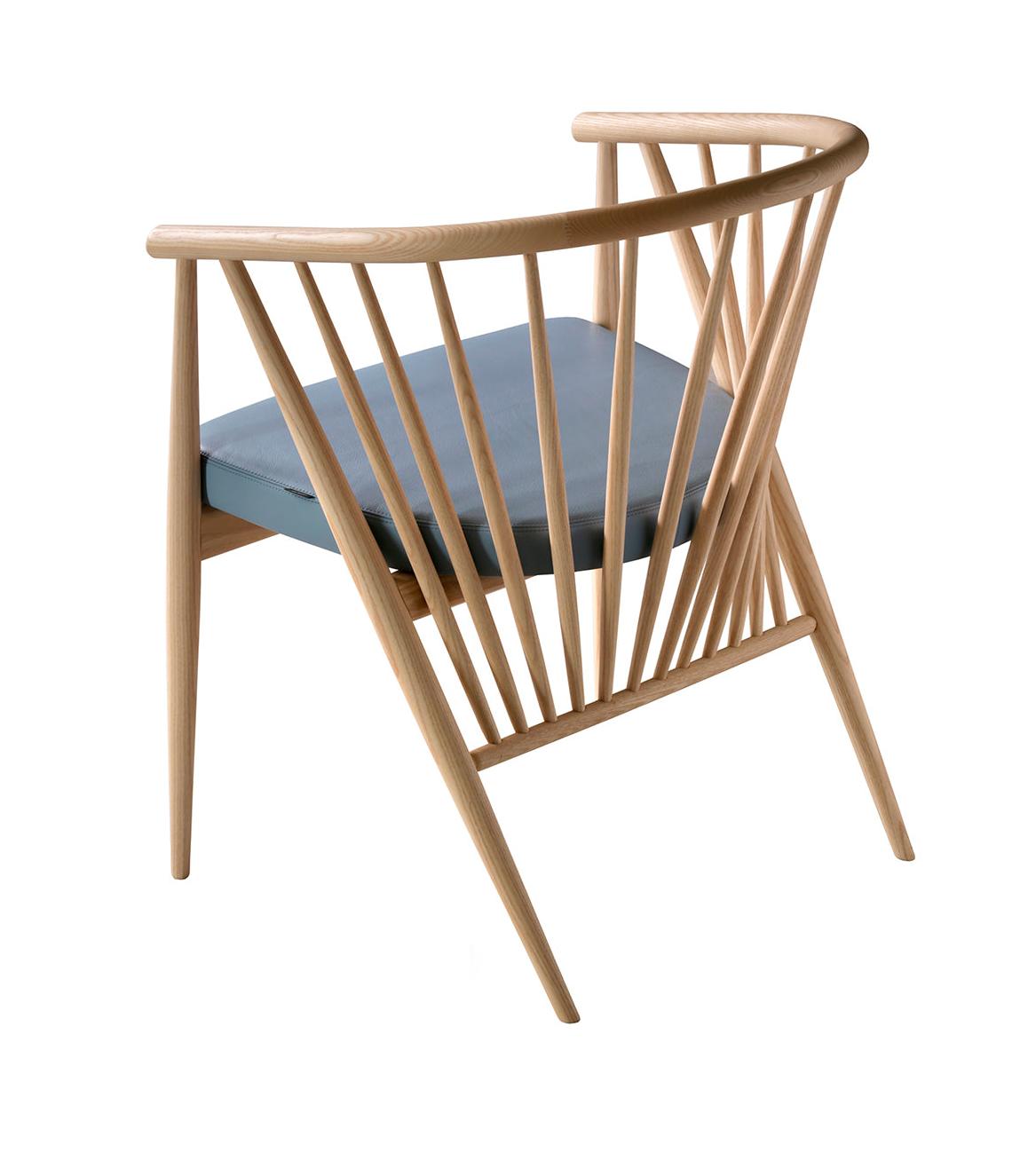Jenny fauteuil van essenhout