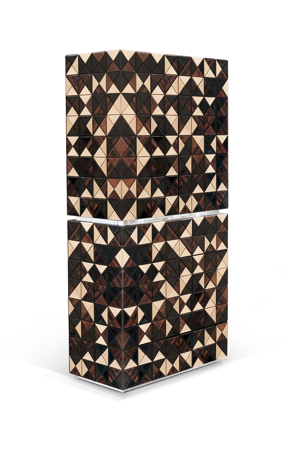 Armoire Mosaic II en noyer
