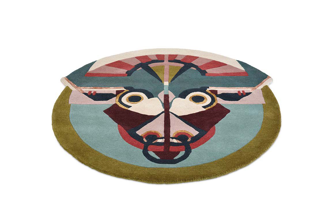 Zodiac Stier rond tapijt | Maat: Ø 200 cm