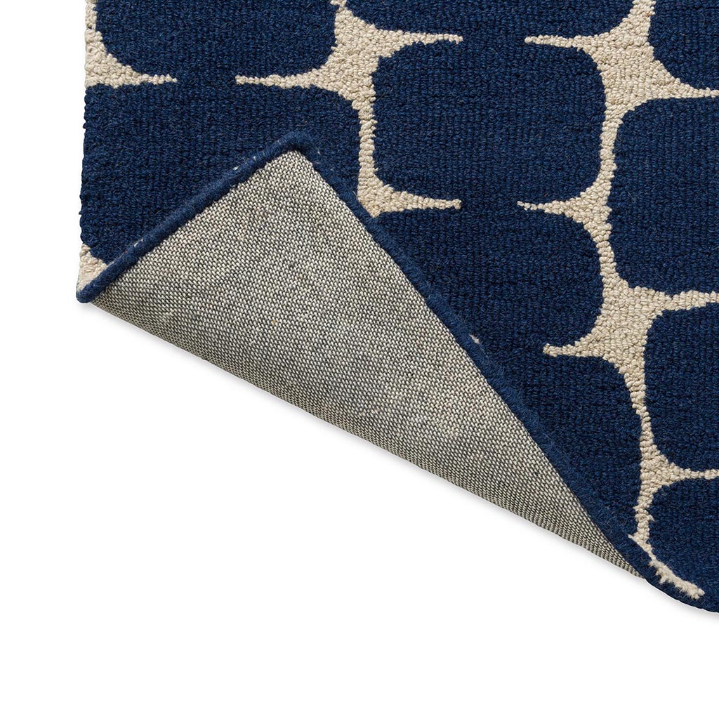 Little Lohko indigo tapijt | Maat: 120 × 180 cm