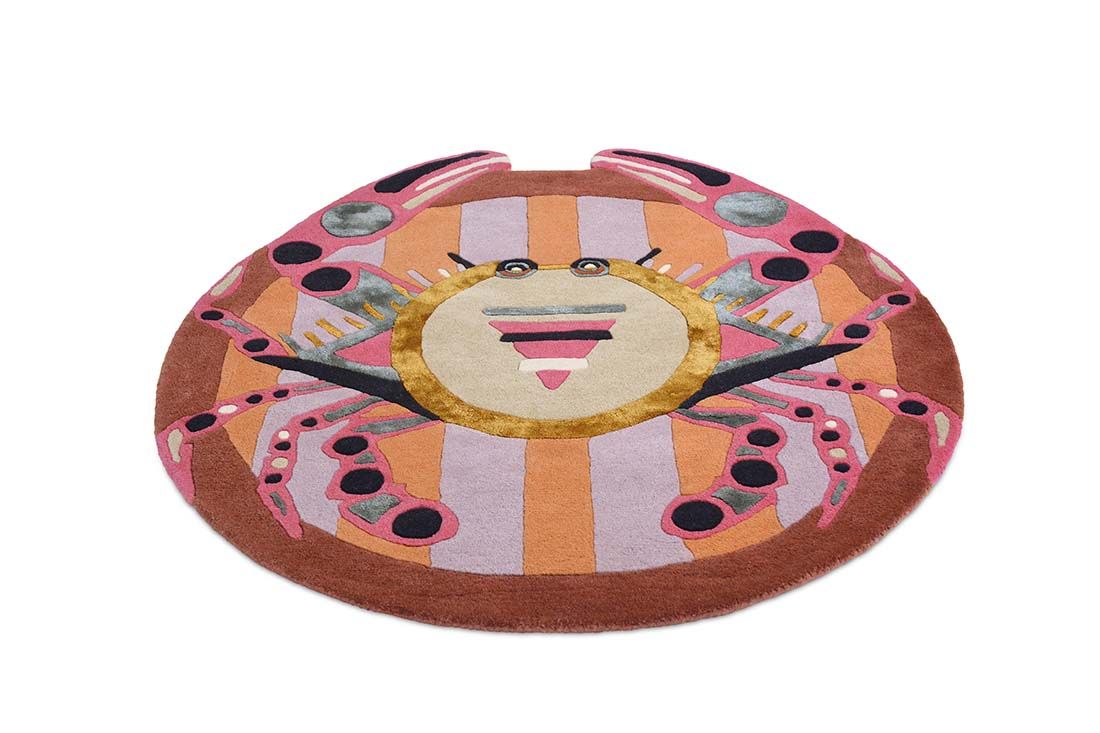 Tapis rond Zodiac Cancer | Taille: Ø 200 cm
