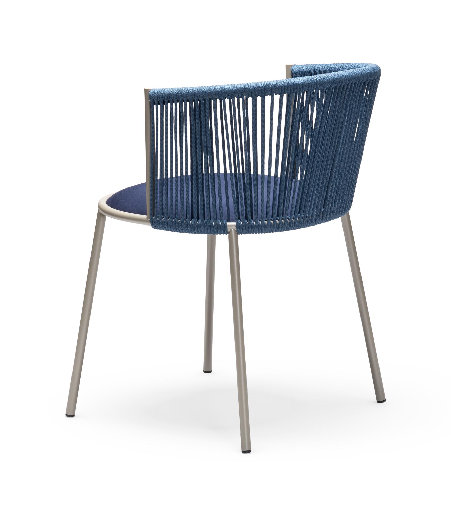 Millie SP blauwe tuinstoel