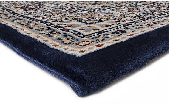 Oosters blauw machinaal geweven tapijt | Maat: 200 × 290 cm