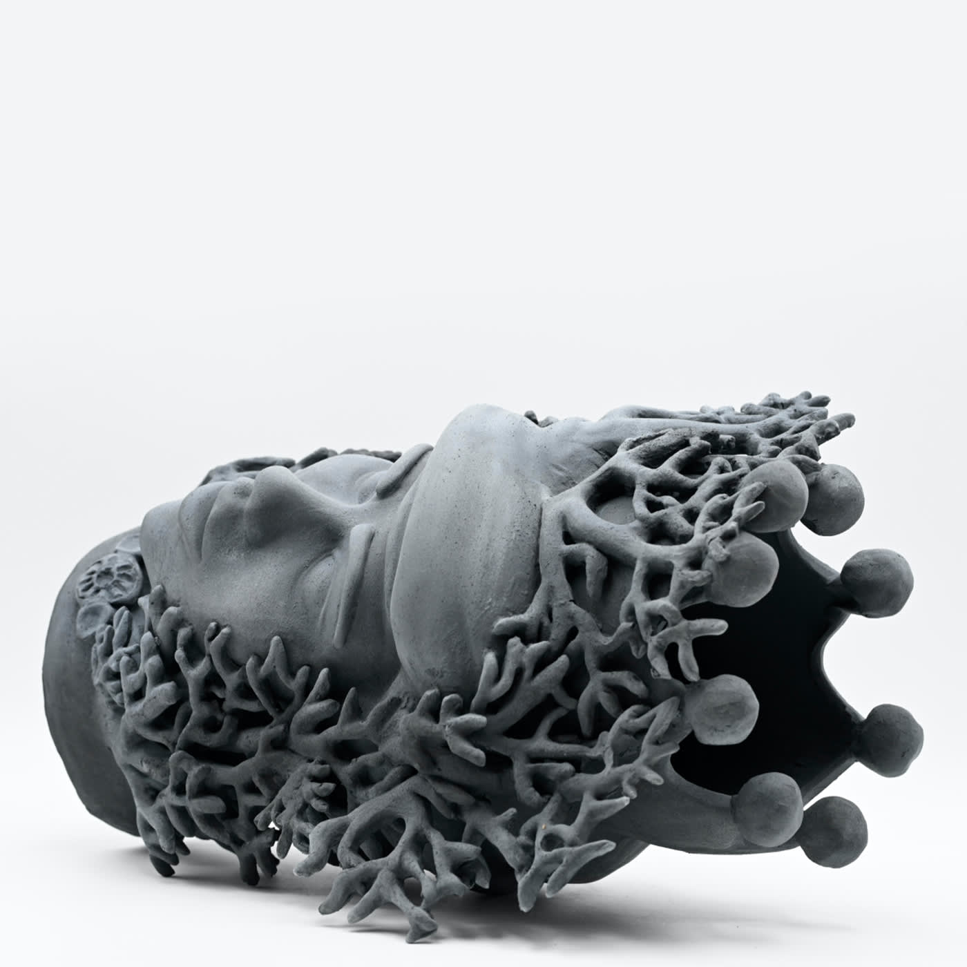 Moorkop koralen sculptuur