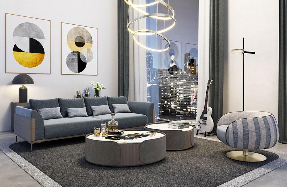 Canapé premium Vittoria | Dimensions: B 240 cm