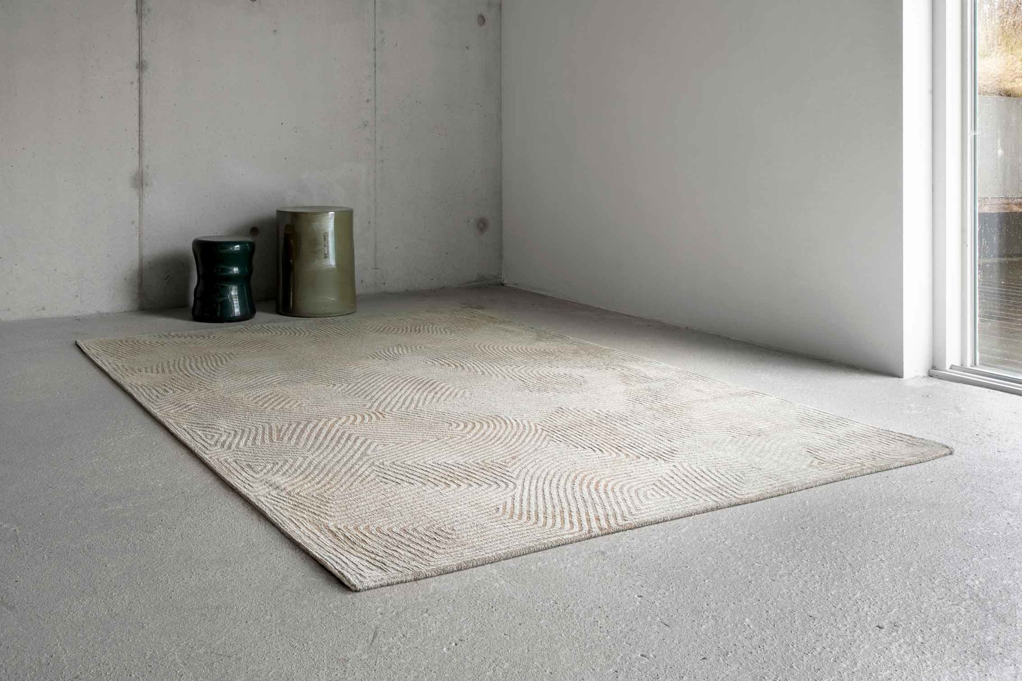 Coral - Tropical Green vloerkleed | Maat: 170 × 240 cm