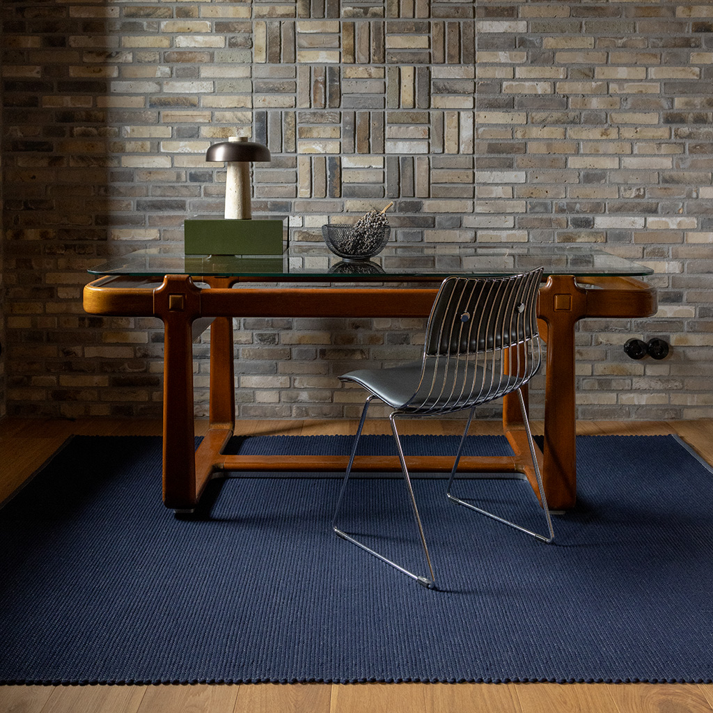 Tapis Grid encre | Taille: 250 × 350 cm