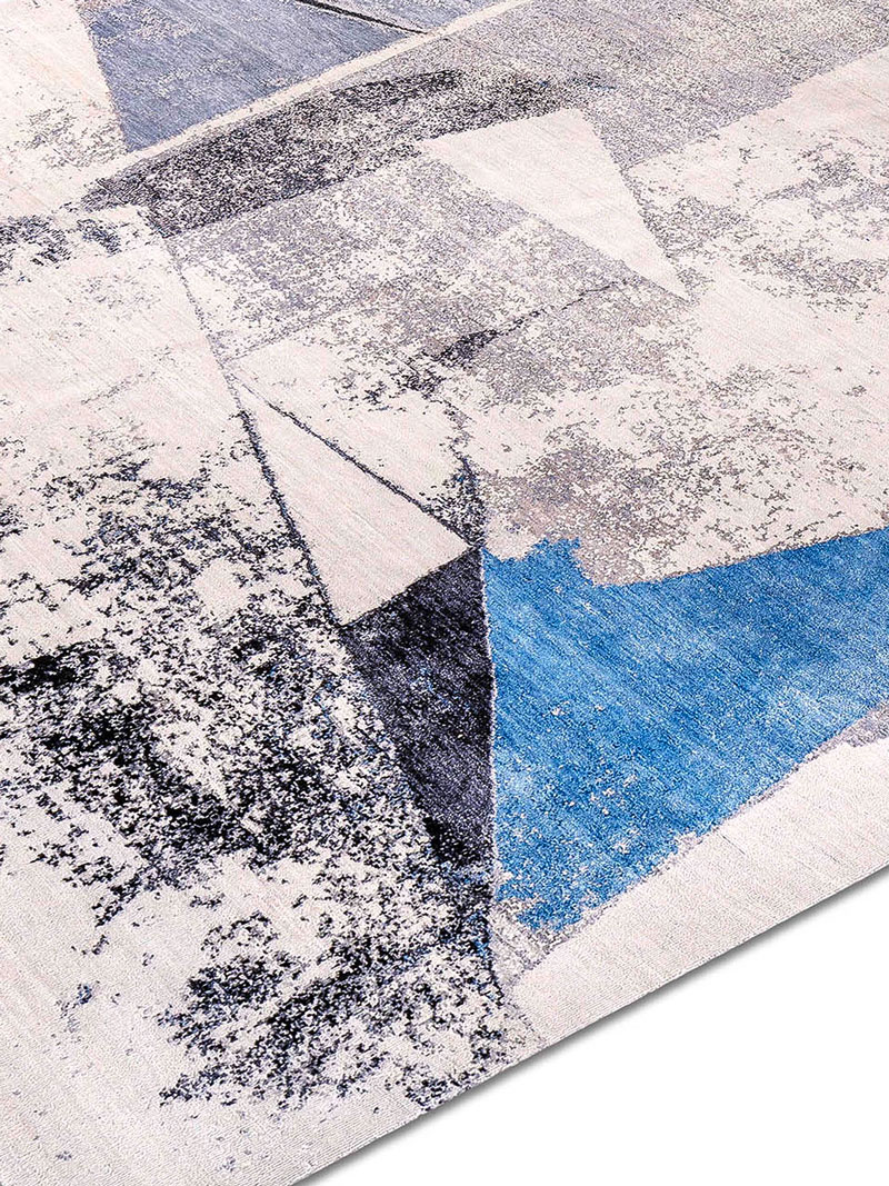 Tapis tissé main Original gris