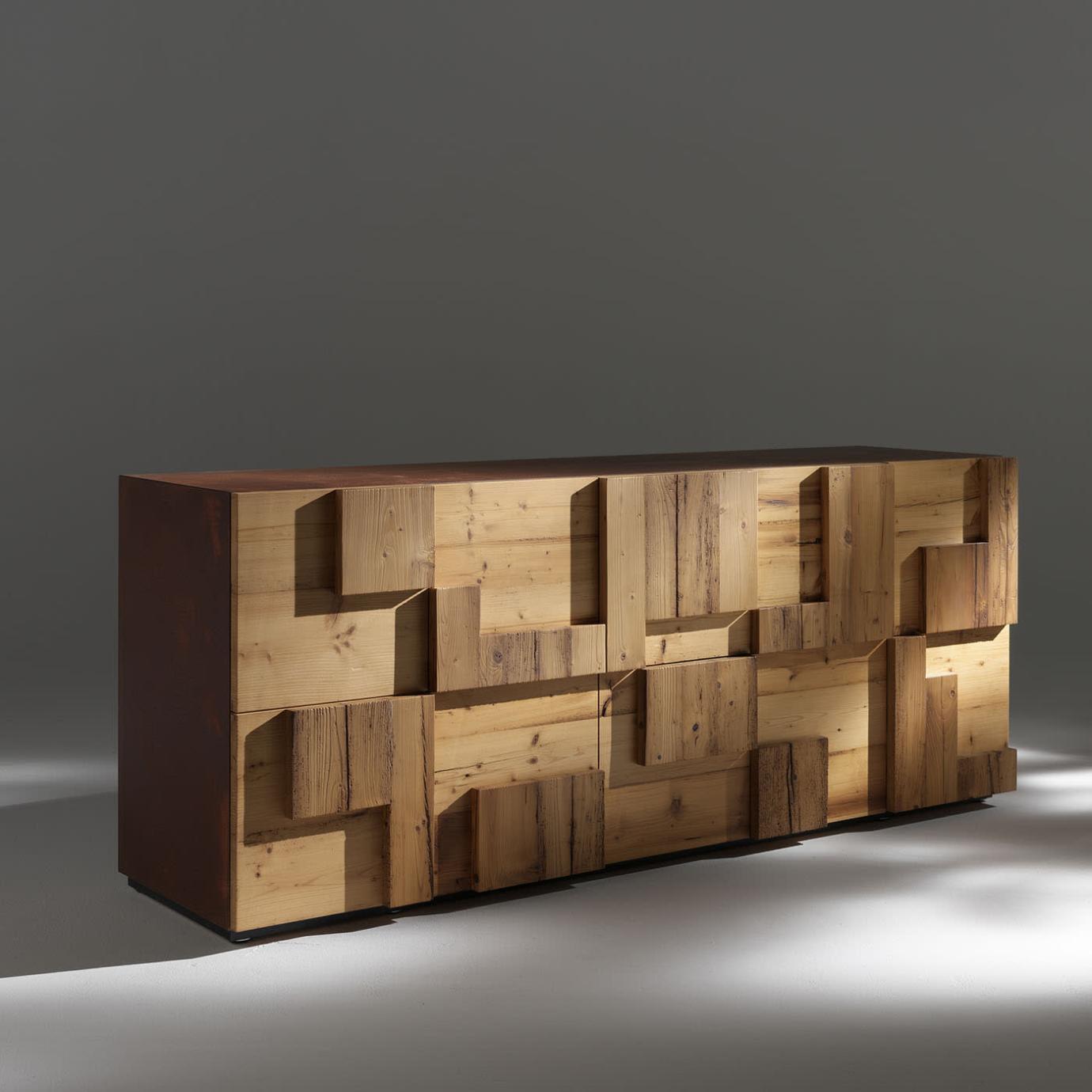 Antiek houten dressoir
