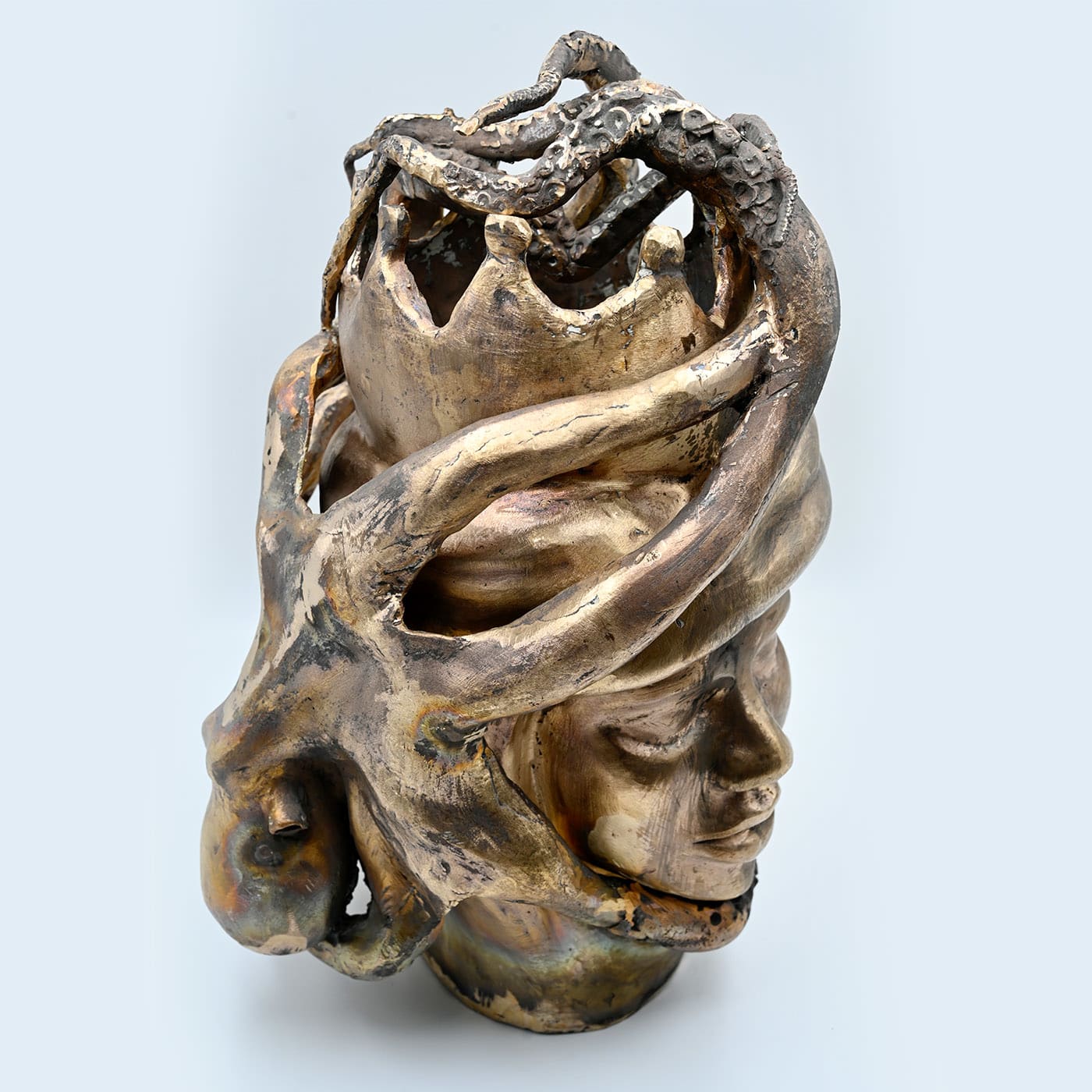 Sculpture artisanale en bronze