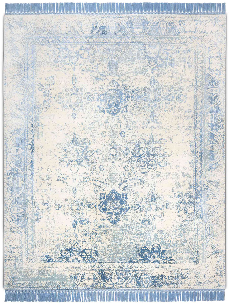 Light Blue luxe tapijt | Maat: 365 × 457 cm