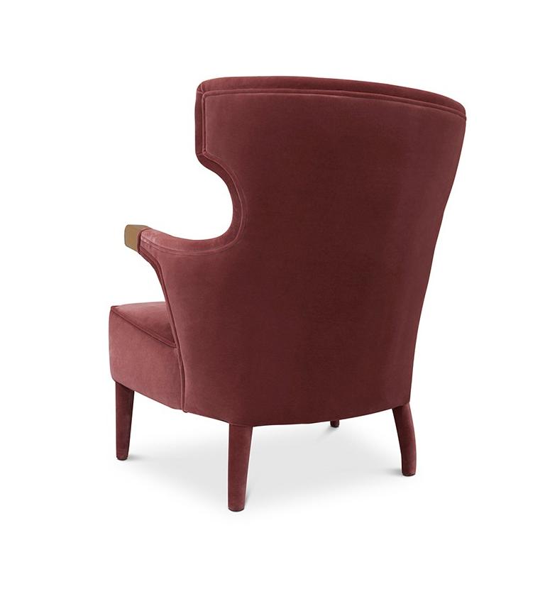Hoge rugleuning wing fauteuil