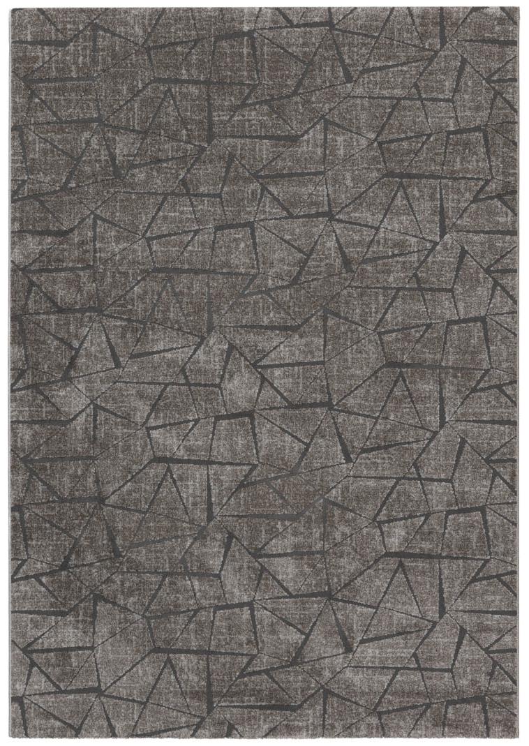 Cortina Spider Taupe vloerkleed