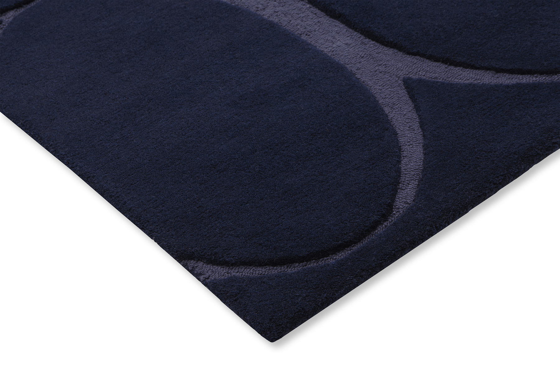 Renaissance blauw vloerkleed