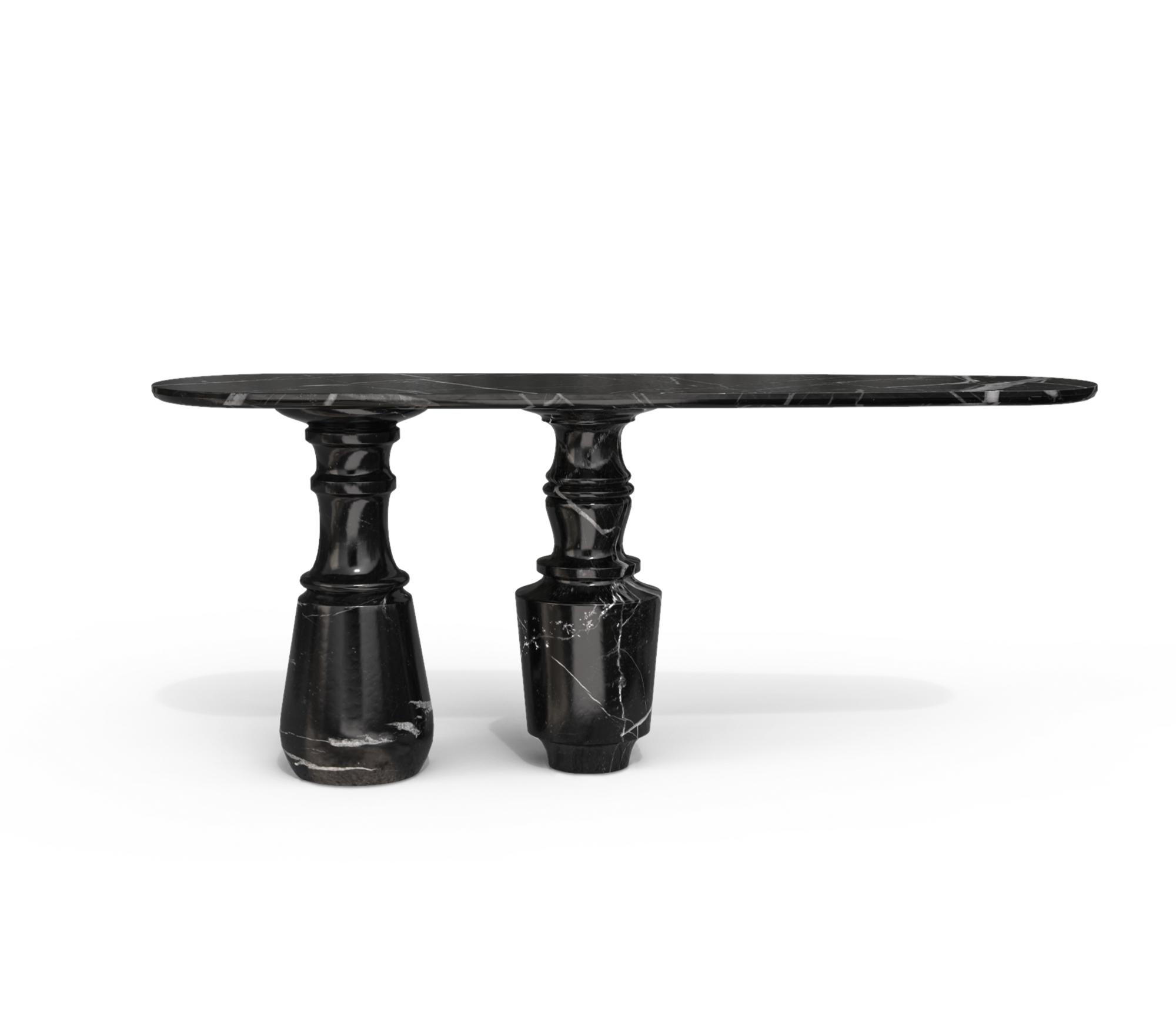 Console Obsidian Nero Marquina