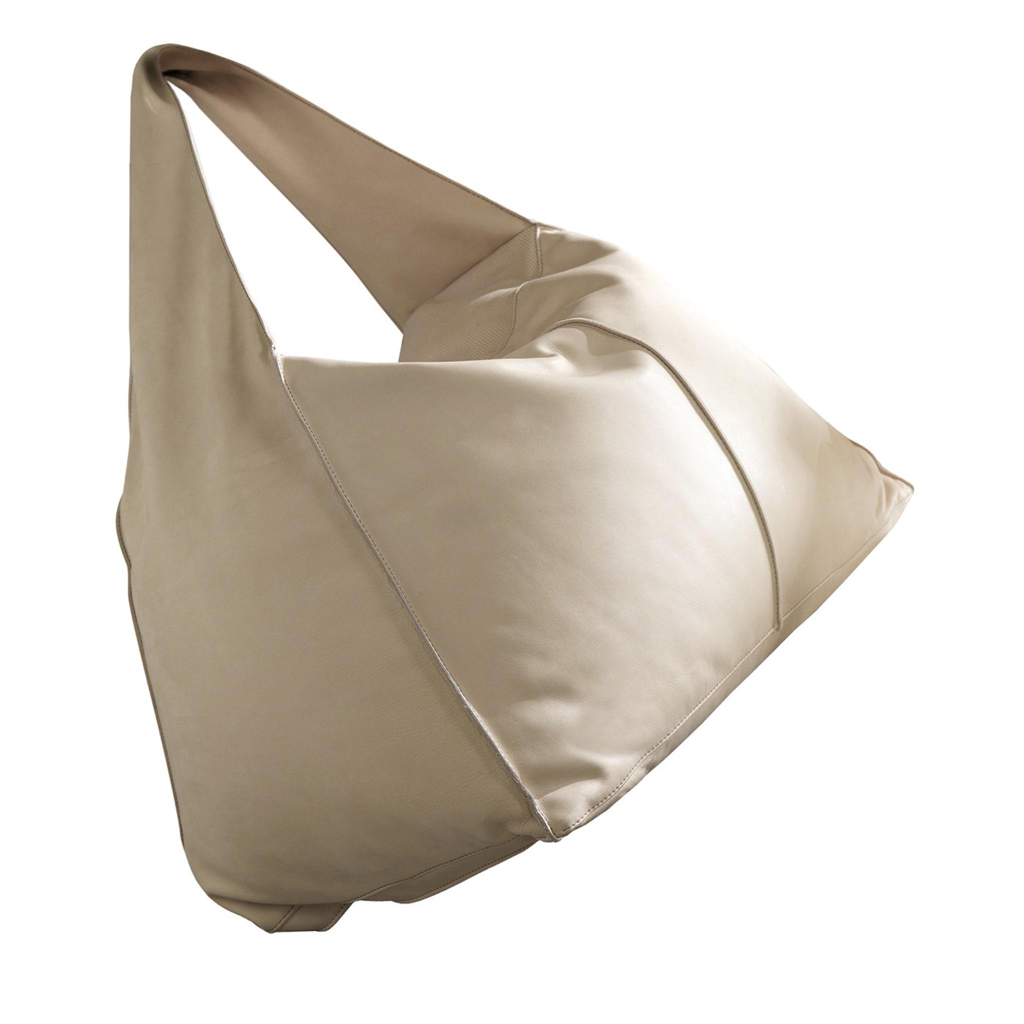 Beige zitzak