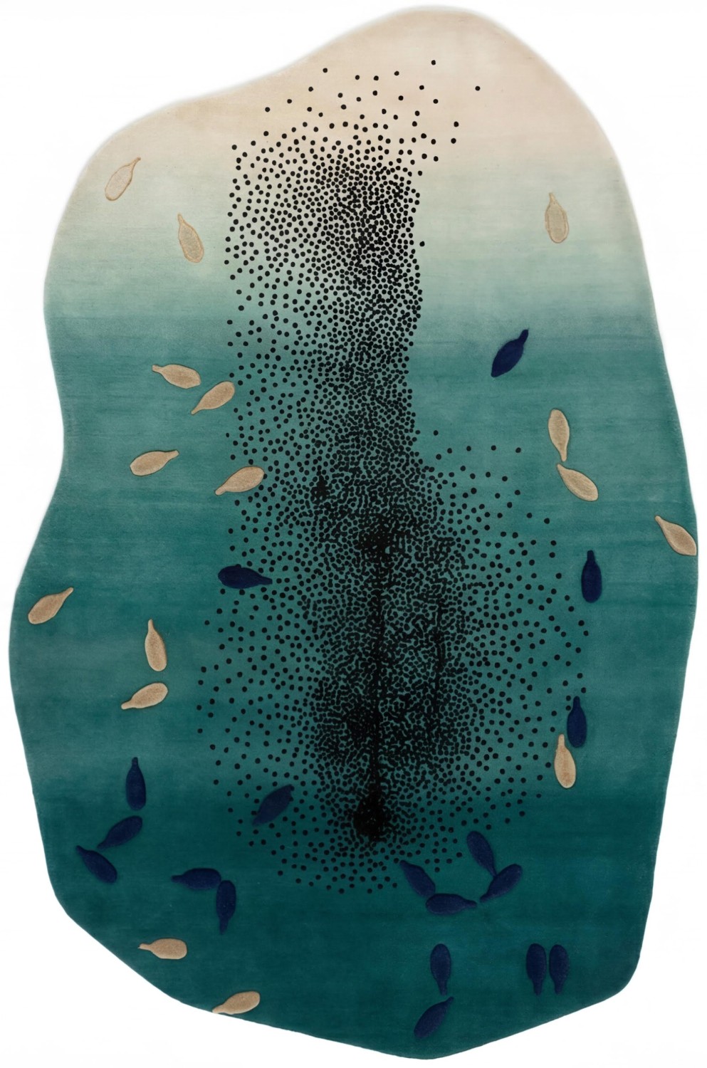 Deep Lagoon vloerkleed