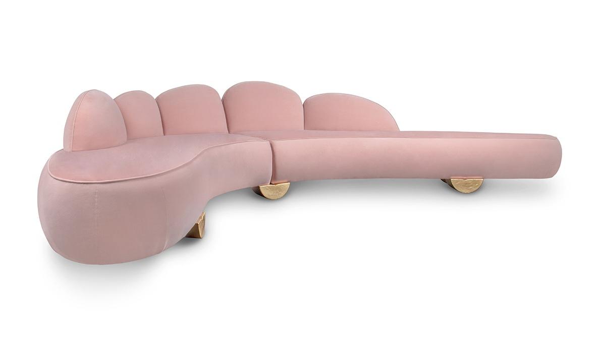 Luxe roze bank