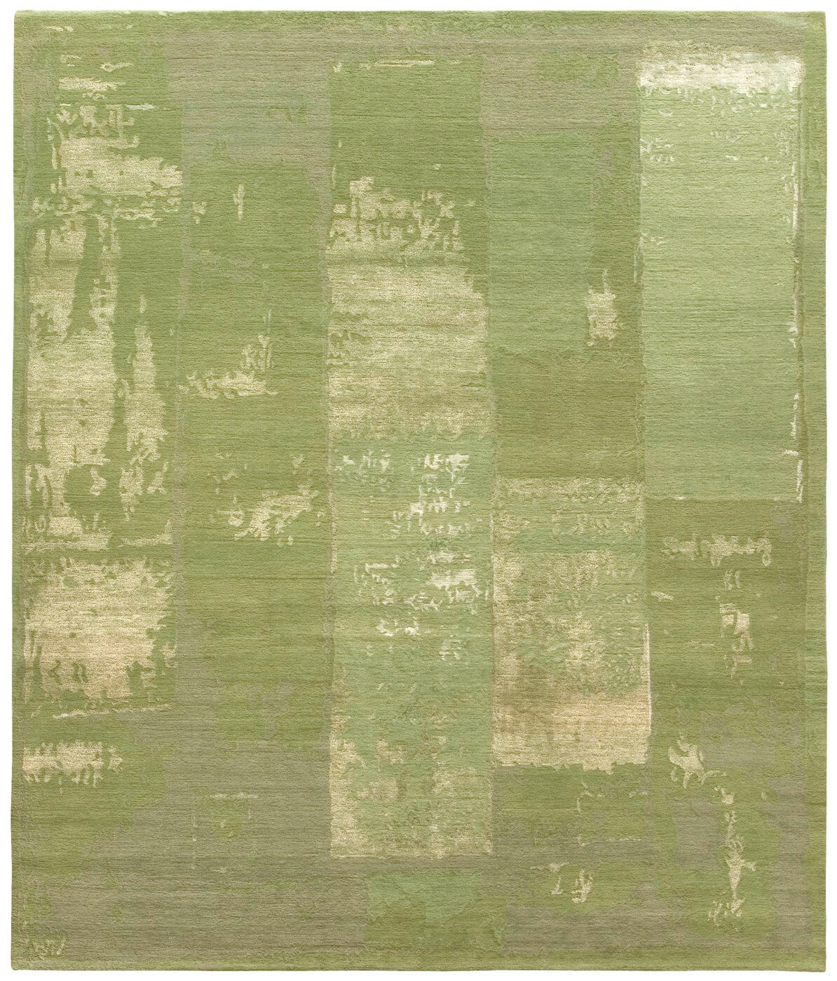 Boro 1 groen vloerkleed