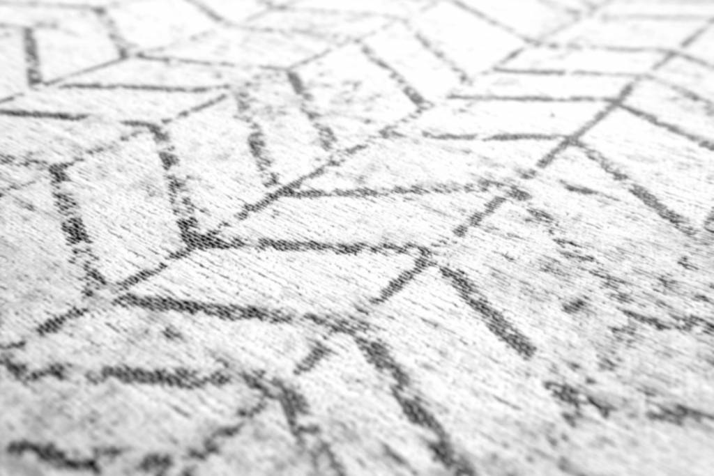 Tapis Black On White | Taille: 80 × 150 cm