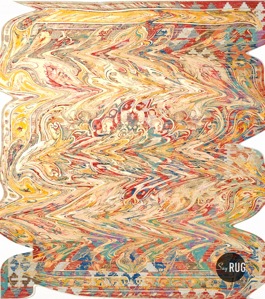 Tapis Crazy World 2 édition limitée | Taille: 250 × 300 cm