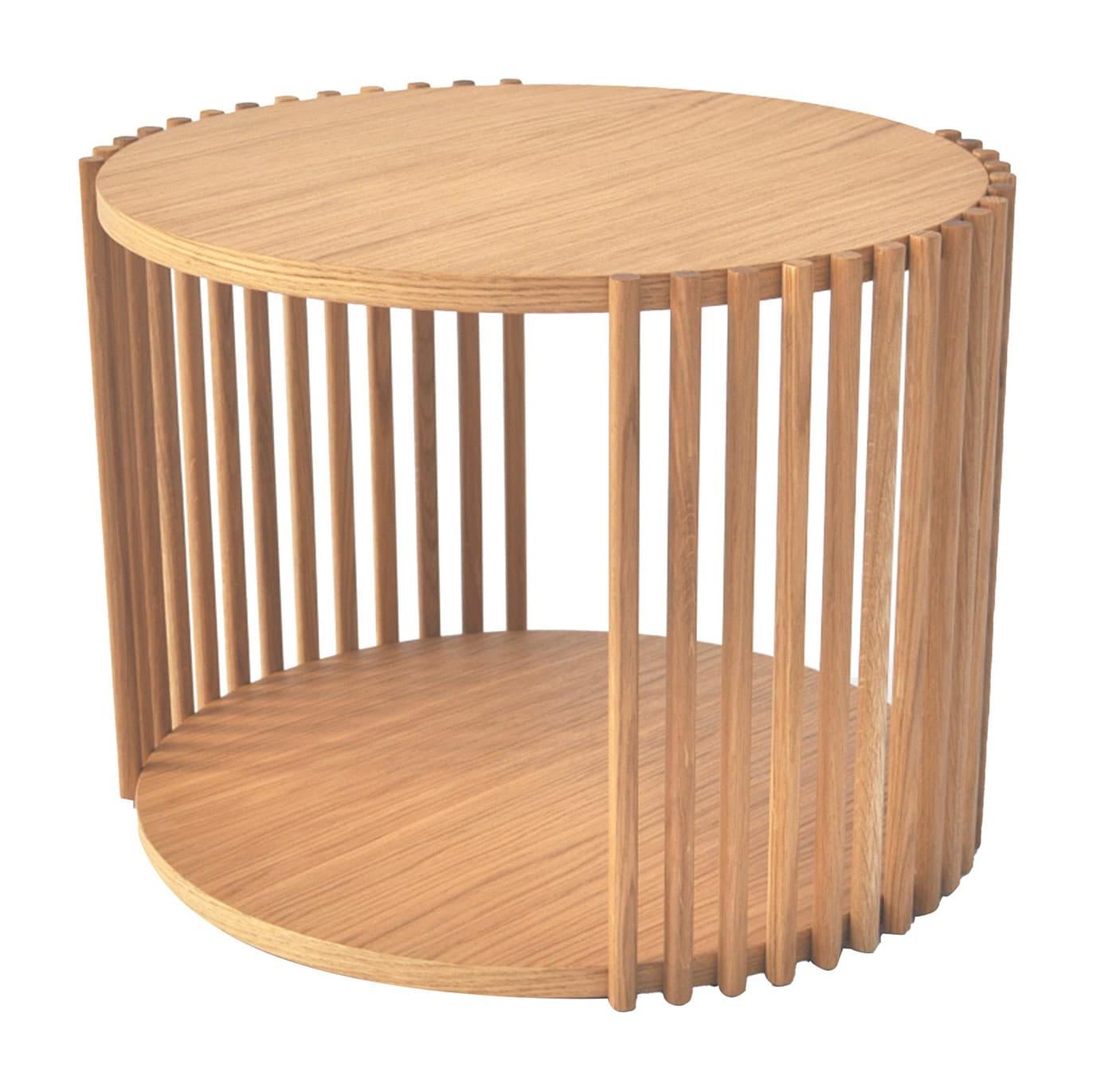 Table basse basse élégante en chêne rouvre