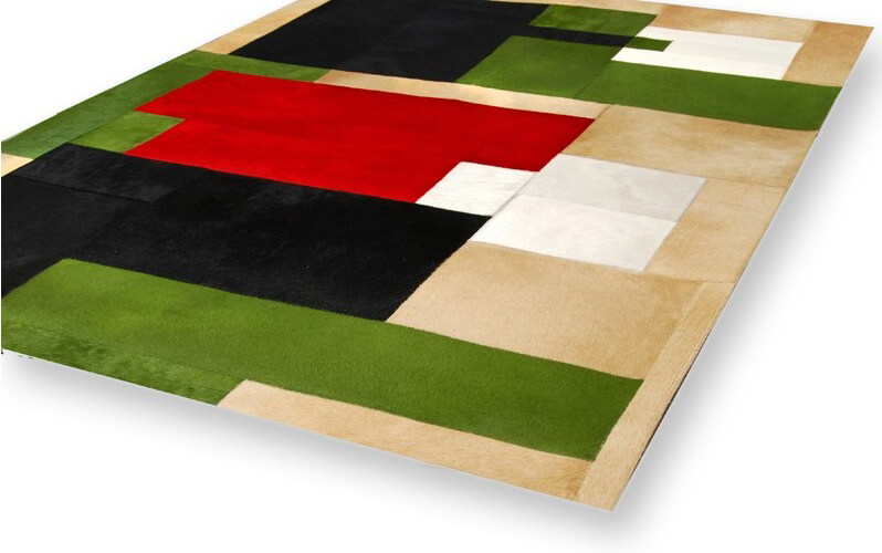 Tapis en peau de vache Loutraki