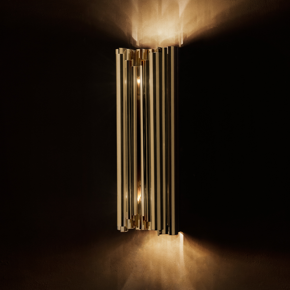 Designer wandlamp