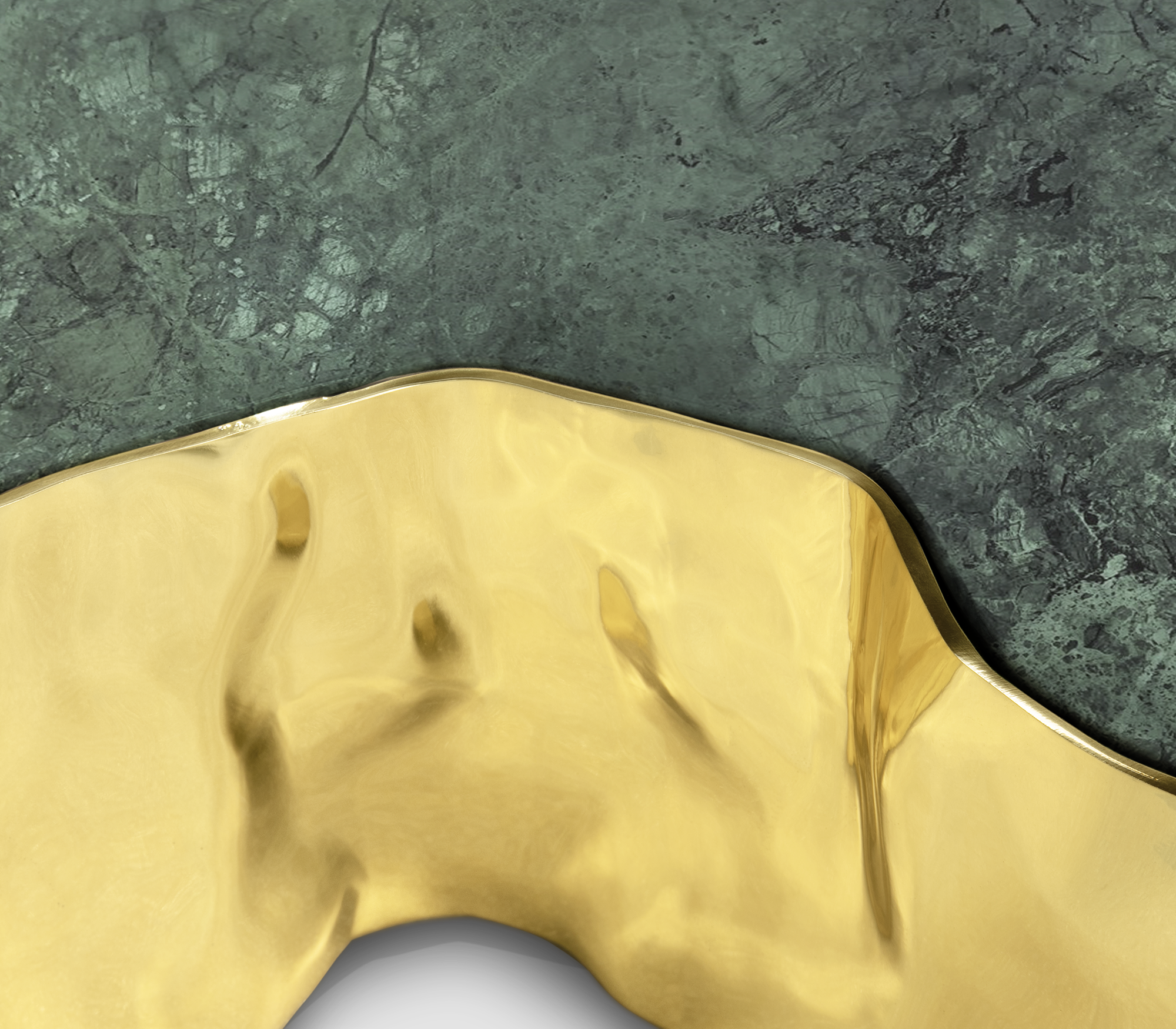 Paradise stenen salontafel | Afmetingen: B 123 × D 102 × H 30 cm