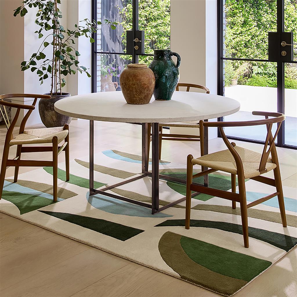 Tapis Torillo émeraude/azur | Taille: 200 × 280 cm