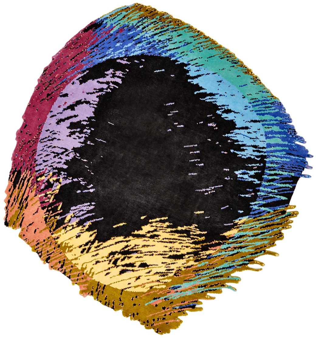 Dodecaedro luxe designer handgeweven vloerkleed